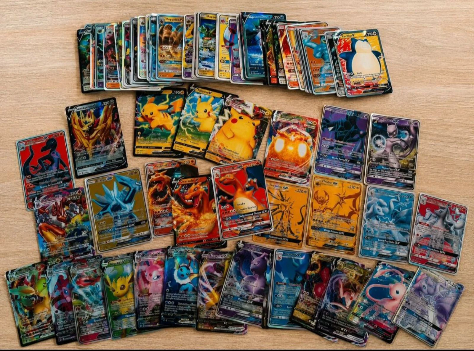 Lote de cartas Pokémon não oficiais Muito bom estado – photo 2